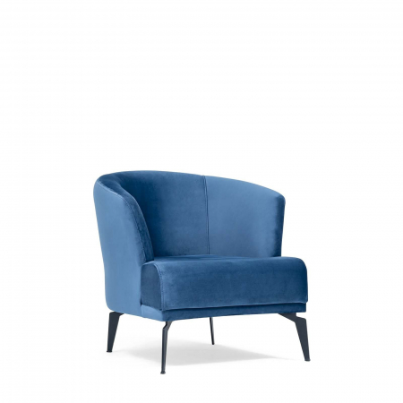 Fotoliu lounge de relaxare cu scoica tapitata DIAMOND [2]