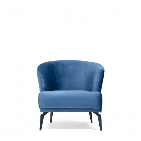 Fotoliu lounge de relaxare cu scoica tapitata DIAMOND [1]