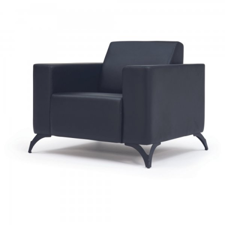 Fotolii office - Fotoliu modern minimalist cu picioare metalice - APOLLO