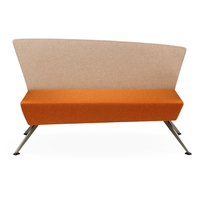 Canapele office - Canapea fara brate in stil retro mid century pentru HoReCa - CORNER