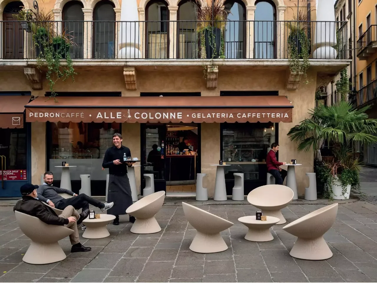 Fotoliu lounge din plastic pentru exterior - FADE RELAX [7]