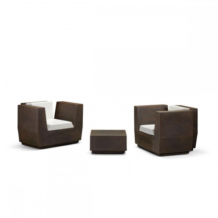 Fotoliu / modul canapea din plastic in stil minimalist geometric - BIG CUT Module [1]