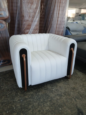 Fotoliu tapitat pentru birou in stil Neo Art Deco - LONDRA [7]