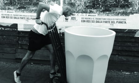 Frapiera inalta luminoasa din polietilena pentru exterior CUBALIBRE [4]