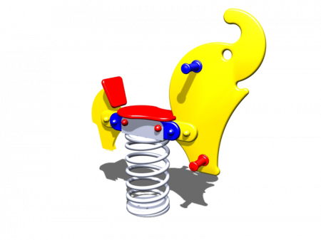 MOBILIER URBAN & LOCURI DE JOACA - FS114 Figurină pe Arc Element loc de joaca Elefant