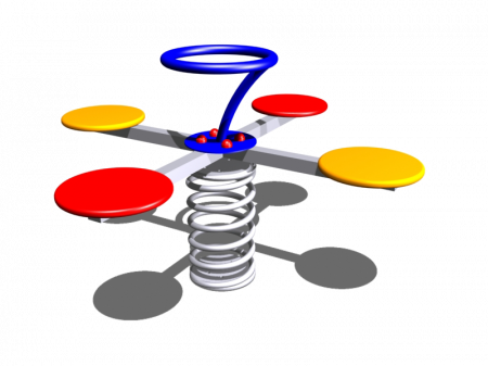 MOBILIER URBAN & LOCURI DE JOACA - FS403 Balansoar pe Arc Element loc de joaca