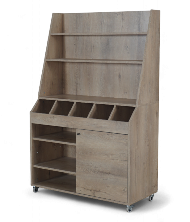 Console Gheridoane - Gheridon cu rafturi si separatoare de tacamuri - 3000