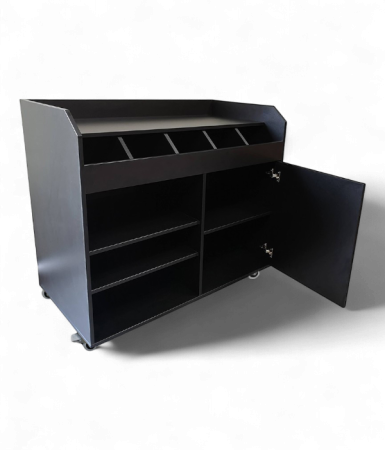 MOBILIER HORECA - Gheridon cu roti pivotante pentru restaurant - 3002