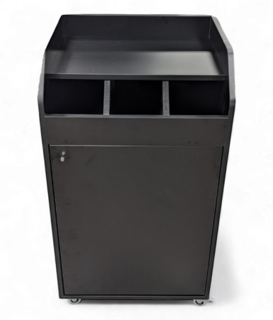 Gheridon cu usa si separator pentru tacamuri - 3003 [1]