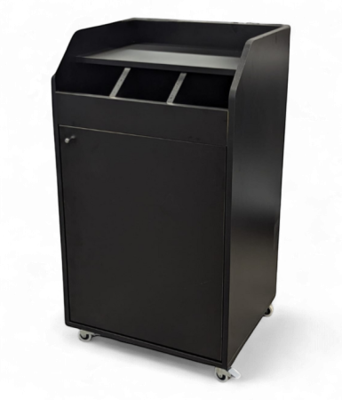 MOBILIER HORECA - Gheridon cu usa si separator pentru tacamuri - 3003