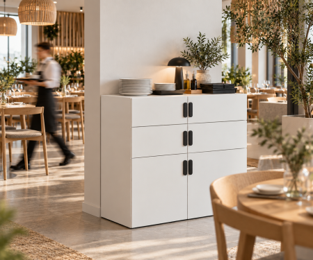Gheridon minimalist pentru restaurant si sali de evenimente - EIFFEL [2]