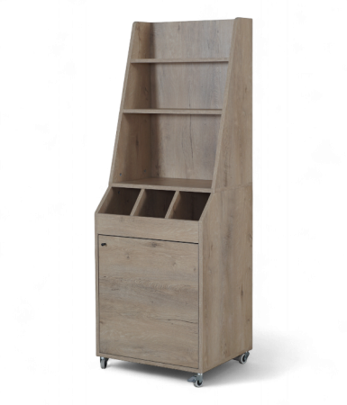 Gheridon pentru restaurant cu sertare si polite - 3001 [1]