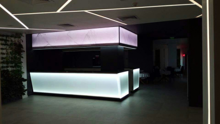 Hotel Boca Junior Timisoara, TM (2016) - Bar plexiglass [1]