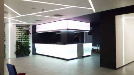 PORTOFOLIU - Hotel Boca Junior Timisoara, TM (2016) - Bar plexiglass