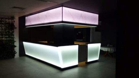 Hotel Boca Junior Timisoara, TM (2016) - Bar plexiglass [4]