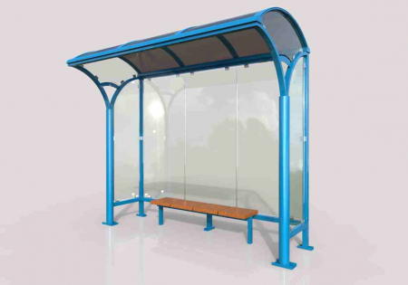Statii de Autobuz - KAMELYA Mobilier urban stradal Statii de autobuz din metal vopsit