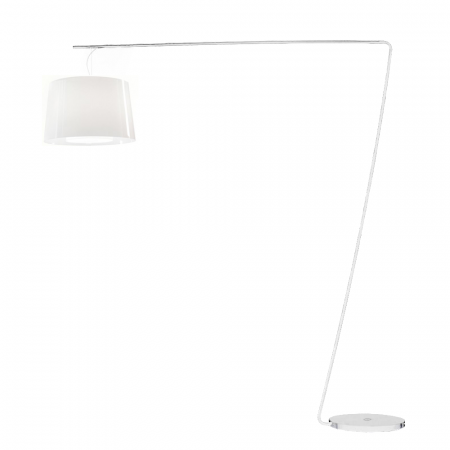 Lampadare - Lampa cu dublu abajur si cadru metalic L001T/BA