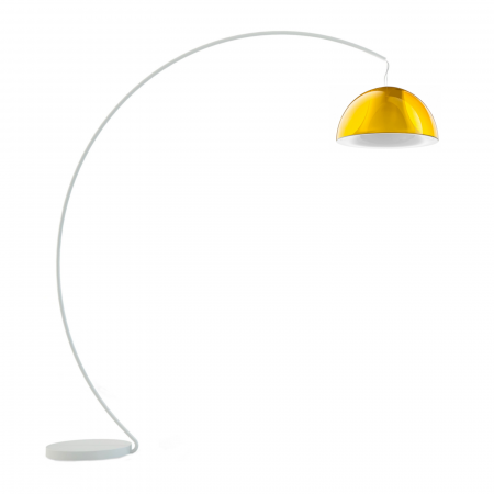 Lampa de podea cu picior arc si abajur din policarbonat L002T/BA [11]