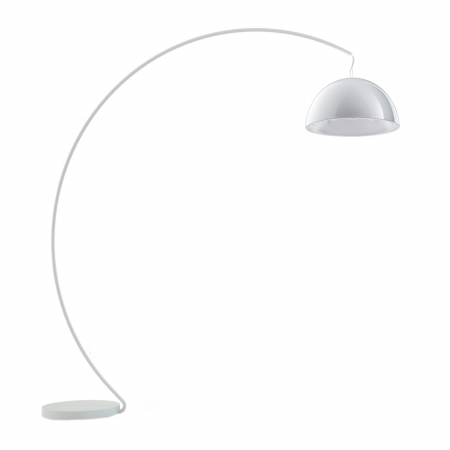 Lampa de podea cu picior arc si abajur din policarbonat L002T/BA [12]