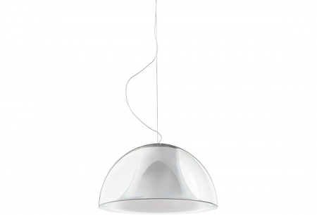 Lampi suspendate - Lampa suspendata cu abajur din policarbonat L002S/BA