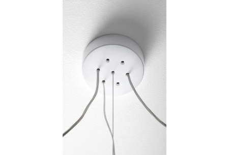 Lampa suspendata cu abajur din policarbonat L002S/BA [3]