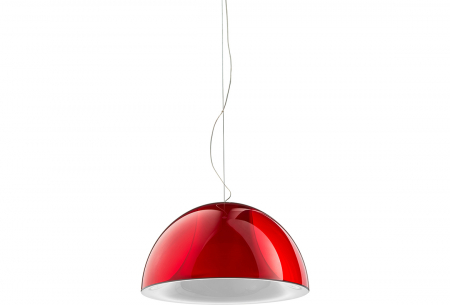 Lampi suspendate - Lampa suspendata cu abajur din policarbonat L002S/BA