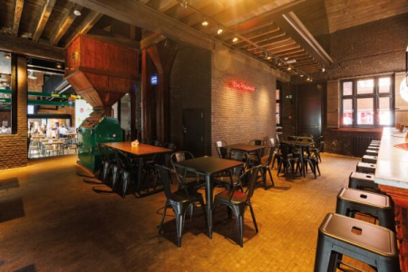 Masa din metal design industrial pentru fast food - TOLIX DINNER STYLE [2]