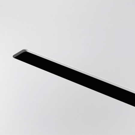 Masa fixa cadru aluminiu extrudat cu blat HPL compact cu management al cablurilor ARKI_TABLE [3]