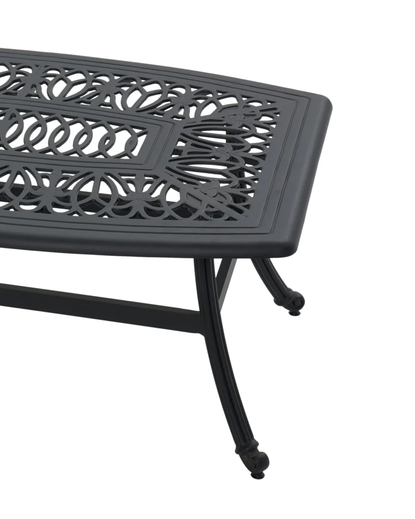 Masa joasa de terasa de 6 persoane in stil baroc pentru HoReCa - LX 415 [2]