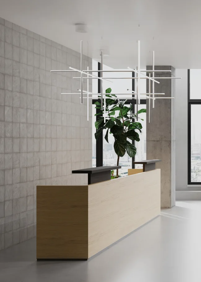Masa receptie moderna minimalista pentru office - FURONTO [2]