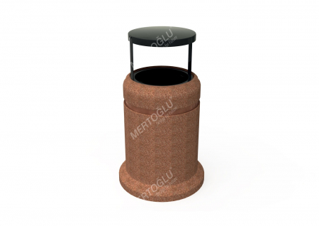Cosuri de Gunoi - MBE-704 Mobilier urban stradal Cos de gunoi din beton
