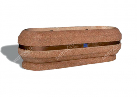 Ghivece de Flori din Beton cu Banca - MBE-720 Ghivece de flori din beton