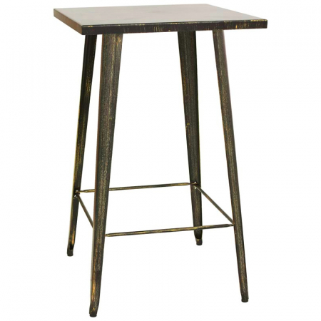 Mese inalte - Mese inalte de bar din metal cu efect antichizat TOLIX RSGT28