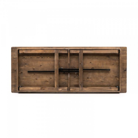 Mese inalte pentru evenimente pliabile dreptunghiulare lemn antichizat FERMETTE HIGH [1]