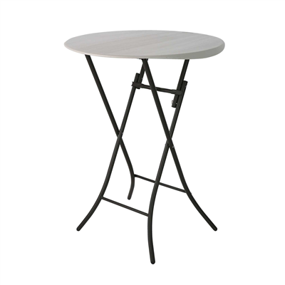 Mese inalte pentru evenimente si catering cocktail party pliante pliabile rotunde diametru 84 cm MXT 80362 [3]
