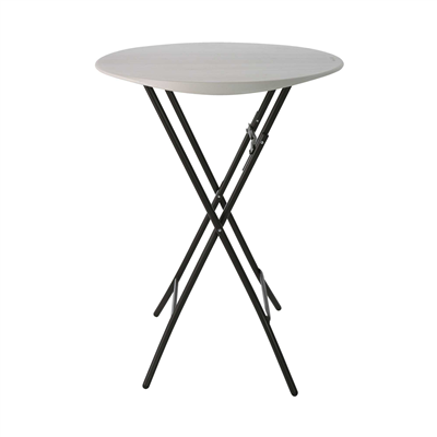 Mese inalte pentru evenimente si catering cocktail party pliante pliabile rotunde diametru 84 cm MXT 80362 [2]