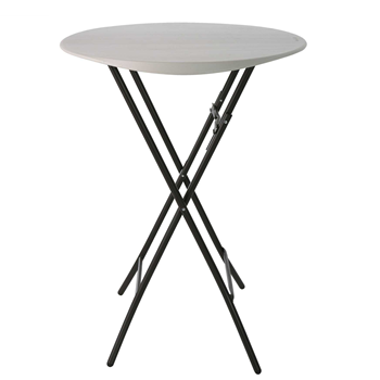 Mese inalte pentru evenimente si catering cocktail party pliante pliabile rotunde diametru 84 cm MXT 80362 [1]