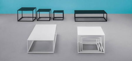 Mese lounge din metal 40 x 40 x 60 cm CODE [3]