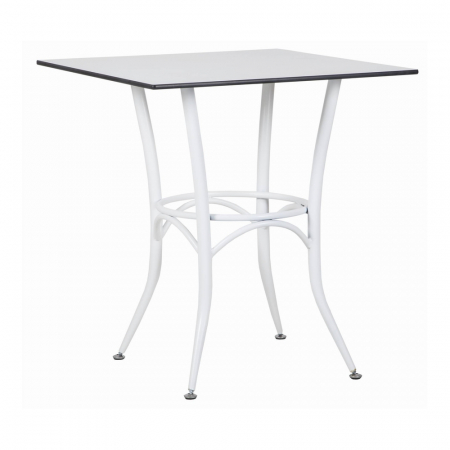 Mese restaurant - Mese patrate cu blat HPL si cadru din metal CAPRI