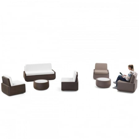 Masa joasa luminoasa din plastic pentru exterior BOLD TABLE [4]