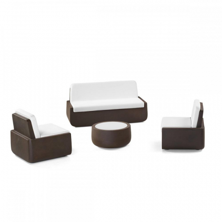 Masa joasa luminoasa din plastic pentru exterior BOLD TABLE [5]