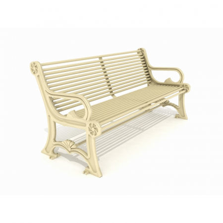 Banci - MOB 330B Mobilier urban stradal parc Banca din metal
