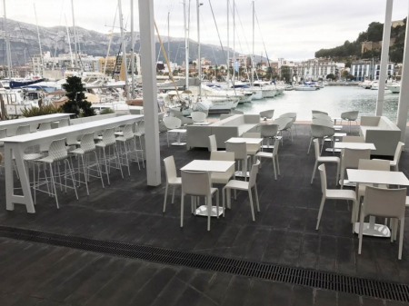 Coltar modular din plastic terasa PLAYA 204 [4]