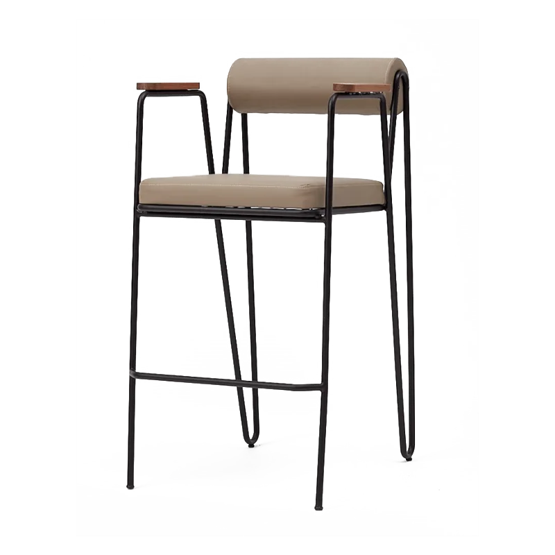 Scaune de bar metal - Scaun de bar cu cadru metalic in stil retro - MONO