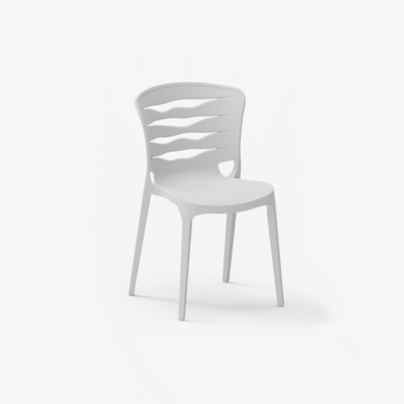 Scaune plastic - Scaun din plastic stivuibil cu design modern elegant - OSLO