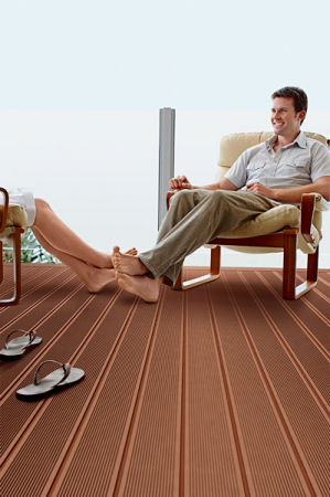 Pardoseli de terasa/outdoor WPC (Wood Plastic Composites) WERZALIT TERRAZA [1]
