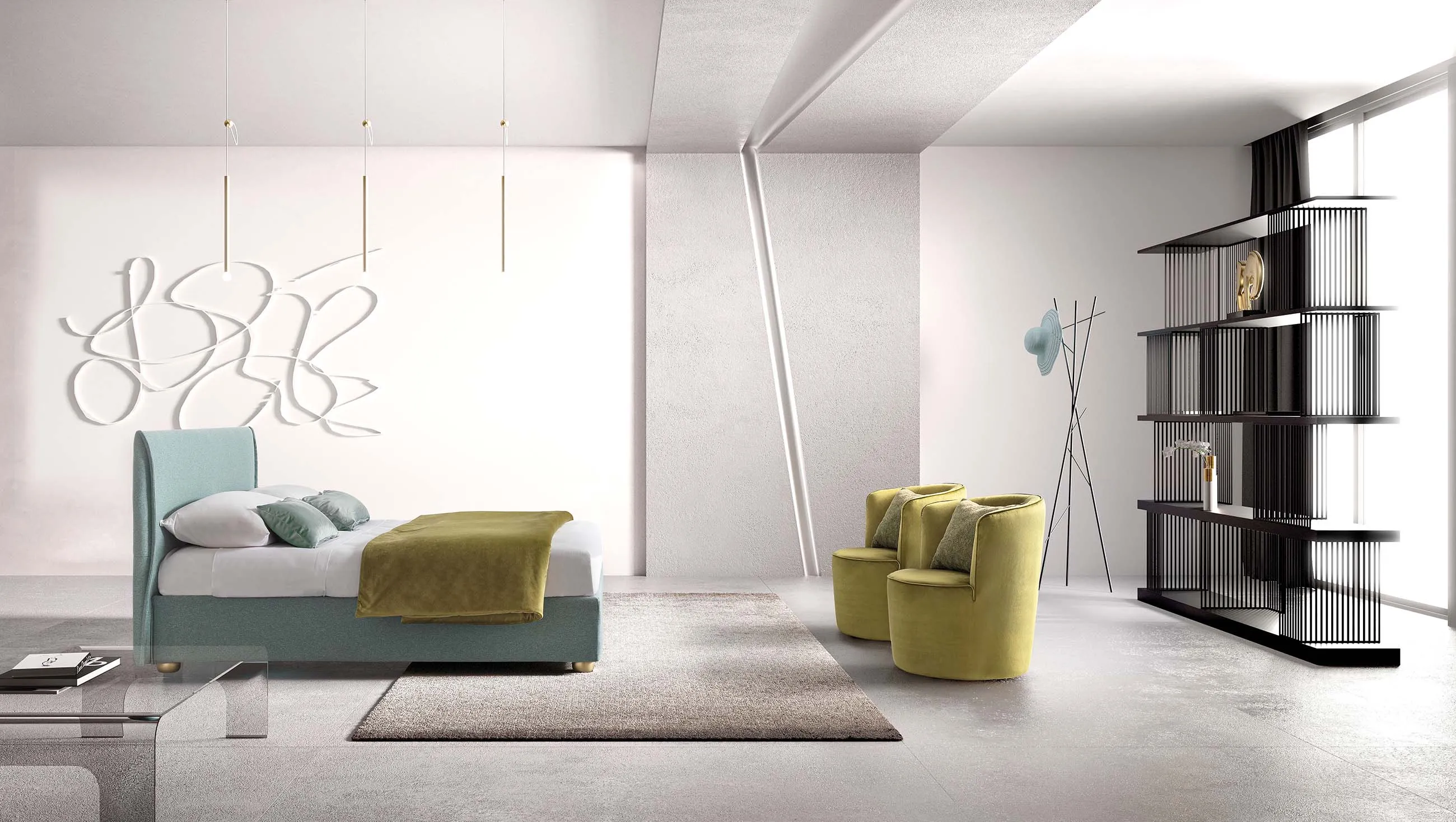 Paturi hoteliere - Pat la comanda pentru apartamente de închiriat - Hesperis