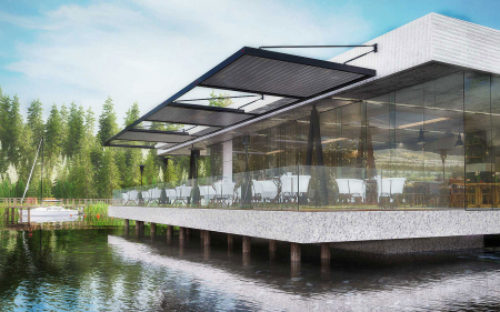 Pergole - Pergola profesionala pentru plaja / terasa Urban