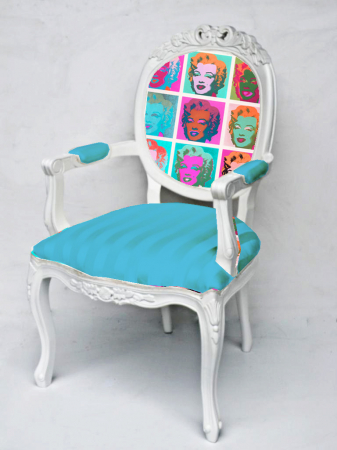 Personalizare print tapiserie scaun cafenea restaurant lounge EVO_188 [4]