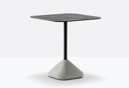 Picioare (baze) de masa cu baza din beton si coloana metalica H73 CONCRETE 855 [2]